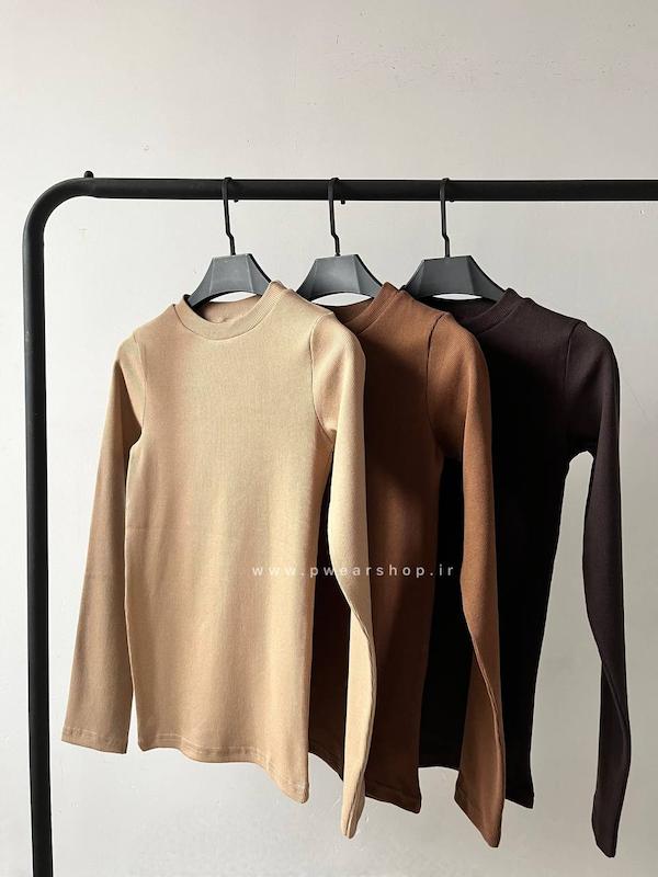 بلوز یقه گرد