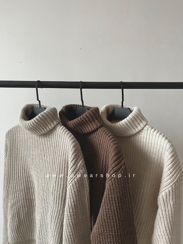 کراپ بافت یقه اسکی 