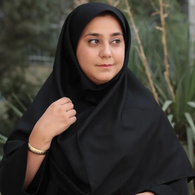 مقنعه ابردوزی
