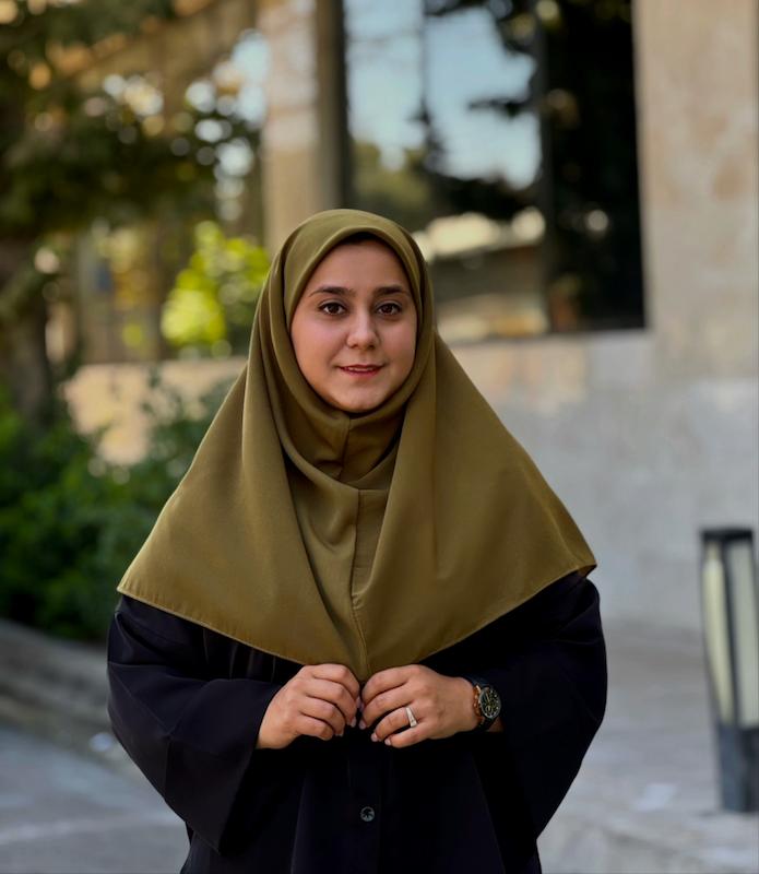 مقنعه کرپ رنگی طیف سبز