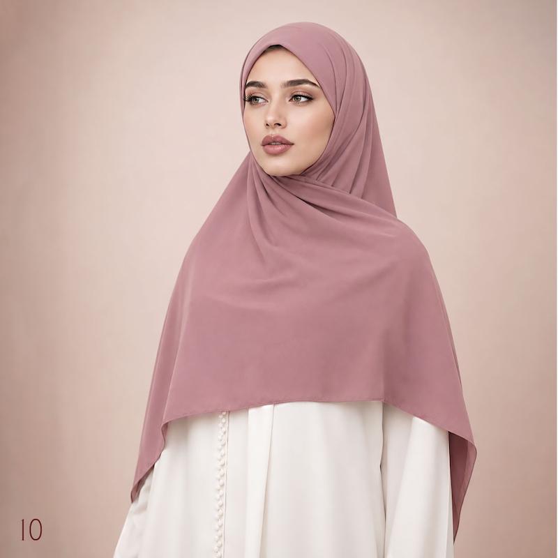 روسری مینیمال تک رنگ