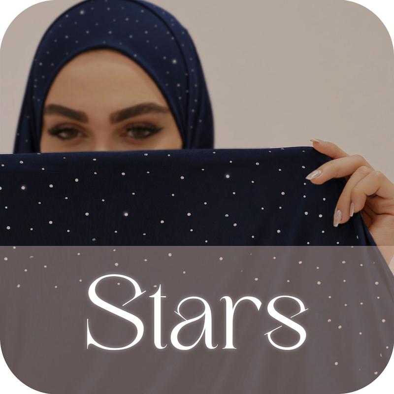 شال کش کویتی نگین دار (ستاره)
