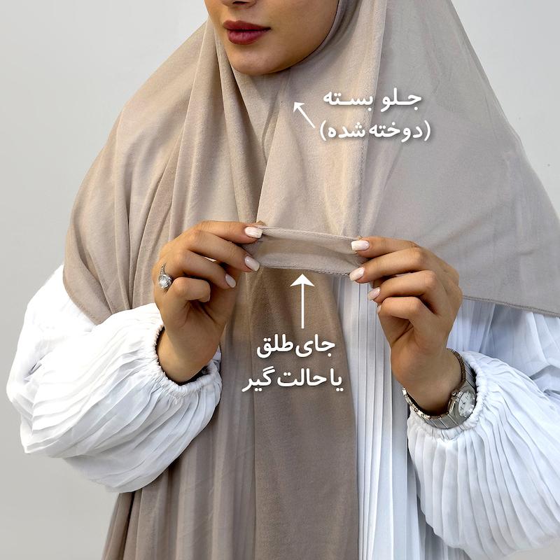 شال کشی اسپانیایی جلوبسته ساده