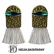 گوشواره پاپیه ماشه سنتی