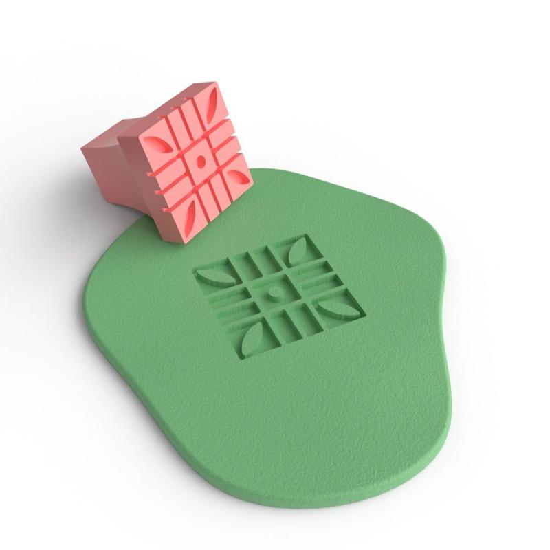 مهر سفالگری کد st02