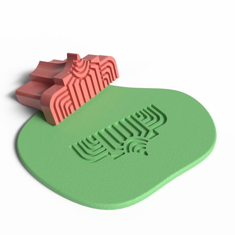 مهر سفالگری کد st05