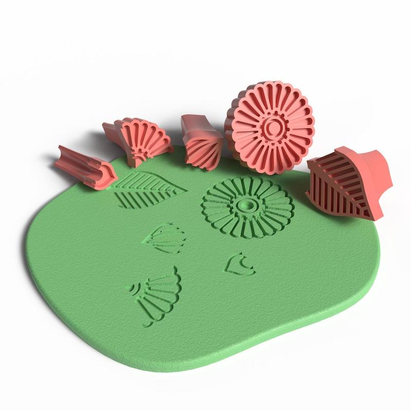 مهر سفالگری کد st11