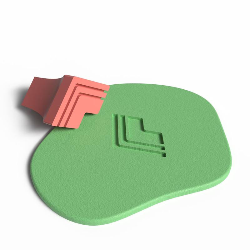 مهر سفالگری کد st13