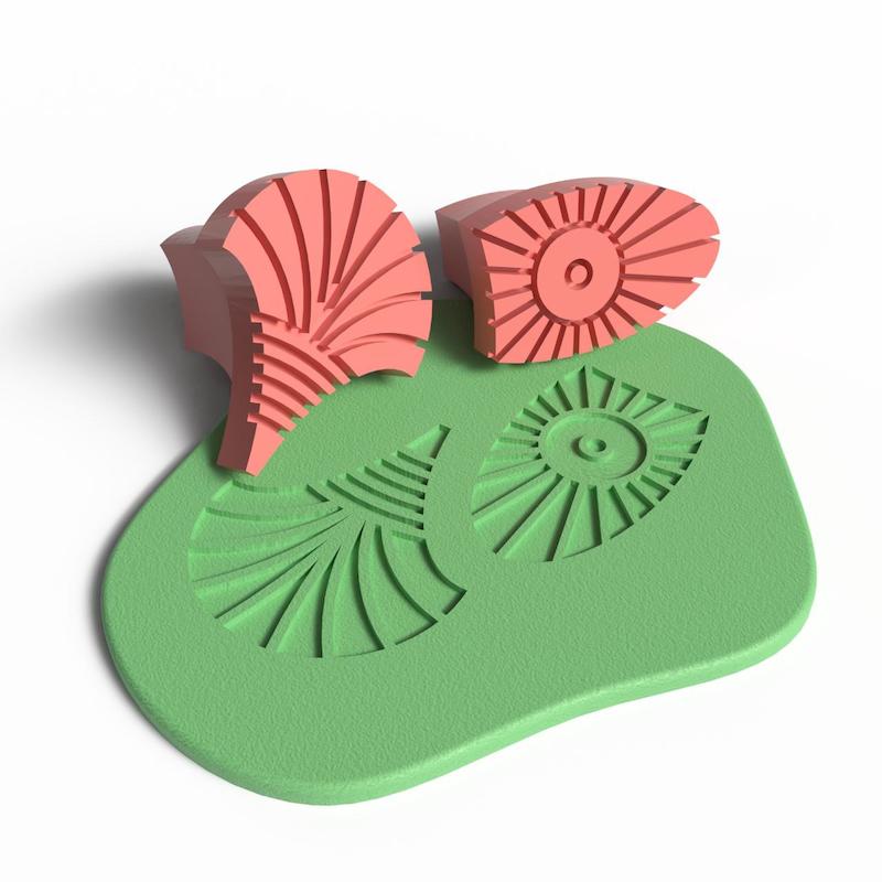 مهر سفالگری کد st12