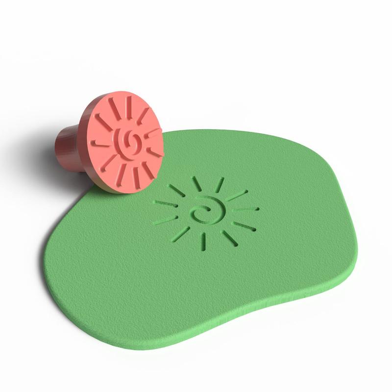 مهر سفالگری کد st15