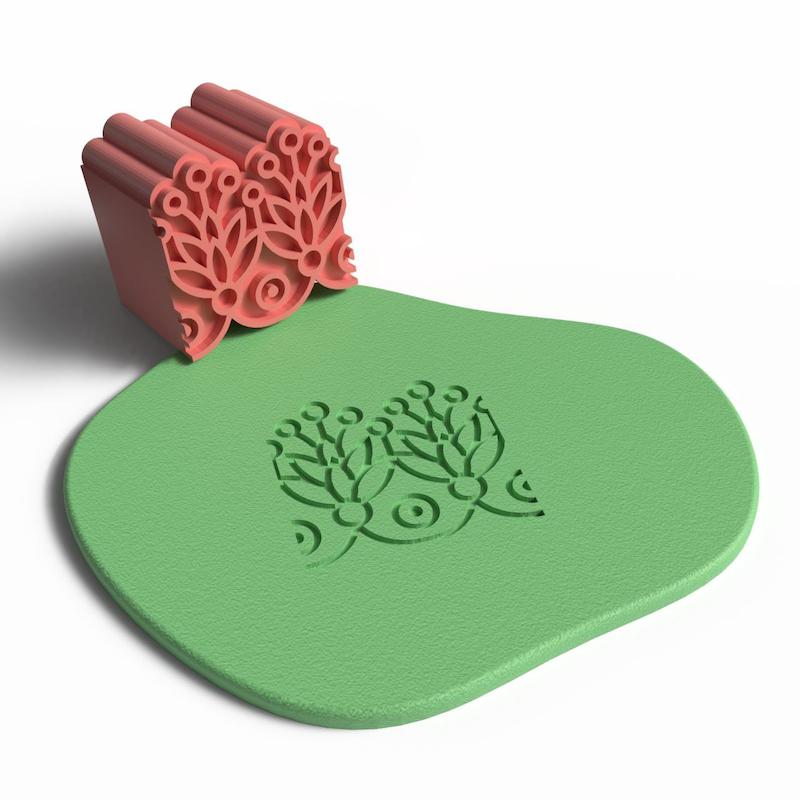 مهر سفالگری کد st21