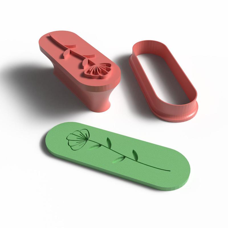 مهر و کاتر سفالگری کد st68