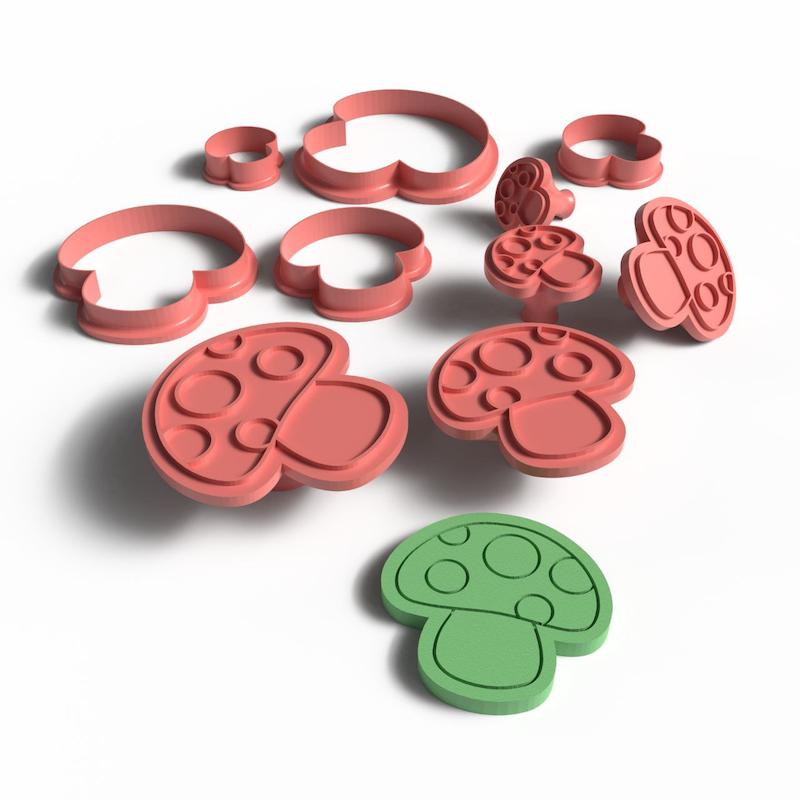 مهر و کاتر سفالگری کد st148