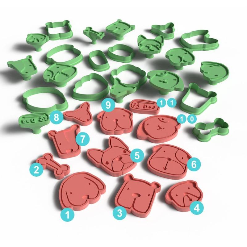 مهر و کاتر سفالگری کد st173