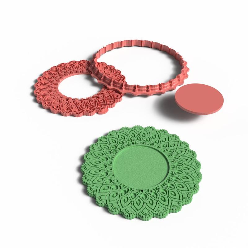 مهر و کاتر سفالگری کد st175