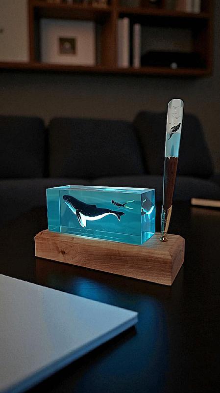 ست چراغ خواب و خودکار غواص و نهنگ 2