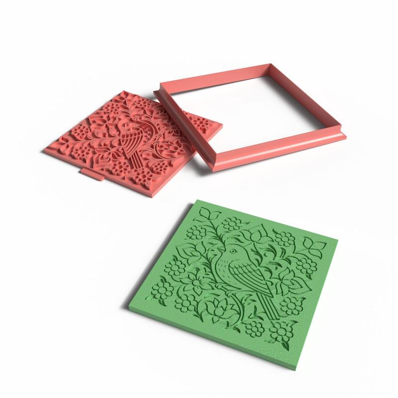 مهر و کاتر سفالگری کد st179