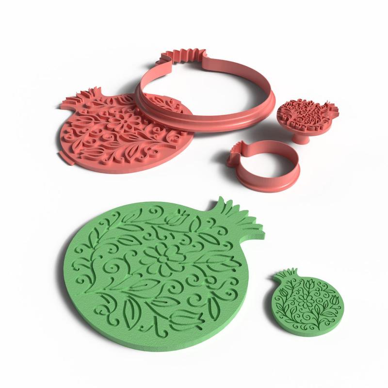 مهر و کاتر  سفالگری کد st184