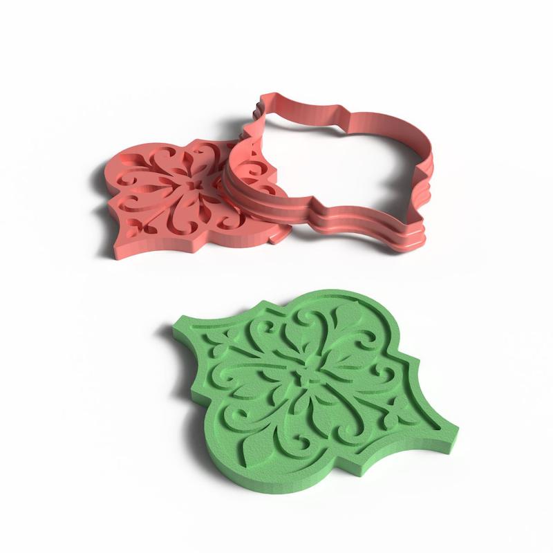 مهر و کاتر سفالگری کد st186