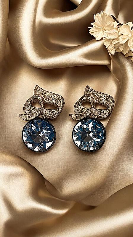 گوشواره پاپیه ماشه هیچ