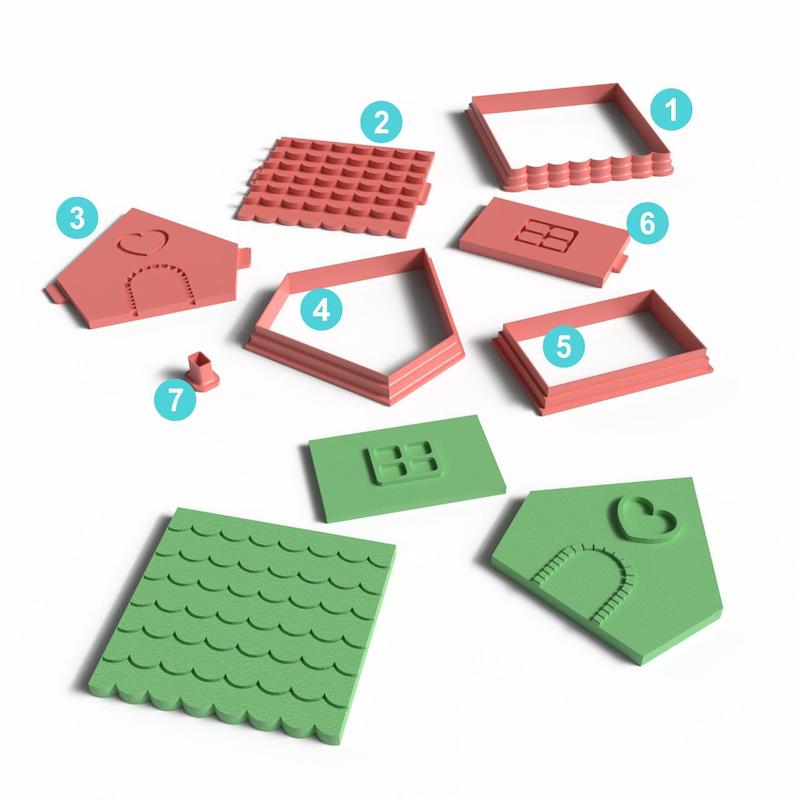 مهر و کاتر سفالگری کد st192