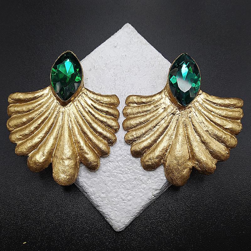 گوشواره پاپیه ماشه Lotus 
