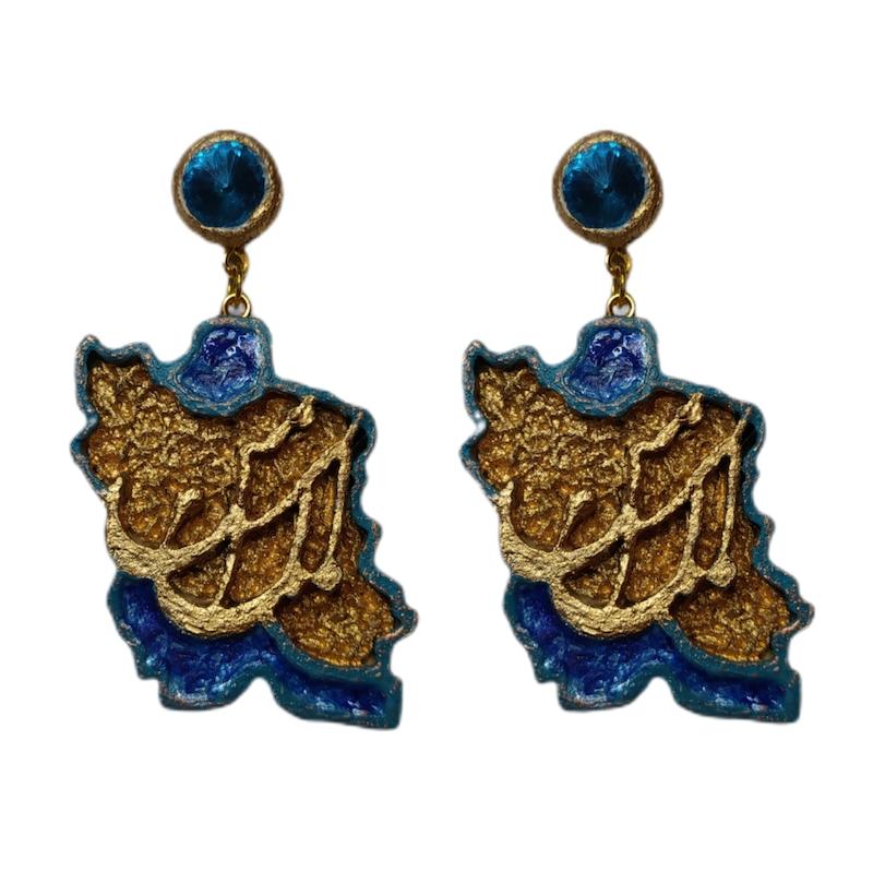 گوشواره پاپیه ماشه ایران من
