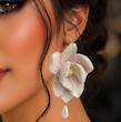 گوشواره پاپیه ماشه ماگنولیا