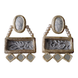 گوشواره پاپیه ماشه سنتی