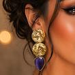 گوشواره پاپیه ماشه زرین موج 