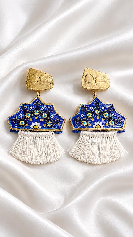 گوشواره آبی خیال 