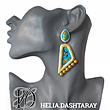 گوشواره سنتی پاپیه ماشه 