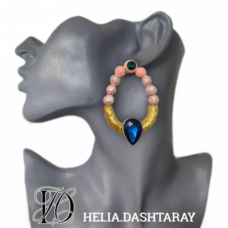 گوشواره پاپیه ماشه 