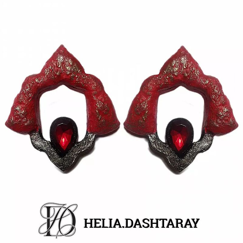 گوشواره پاپیه ماشه 