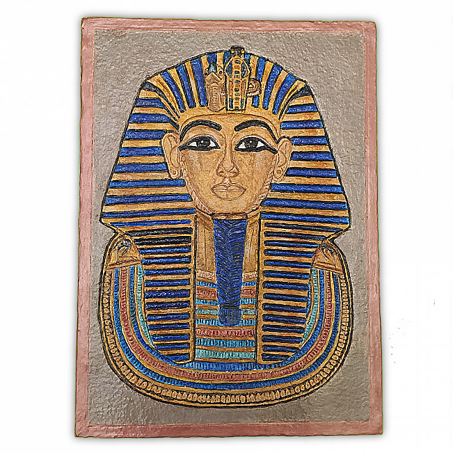 تابلو دیواری نقش برجسته فرعون مصر 