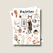 استیکر Painter