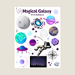 استیکر magical galaxy 