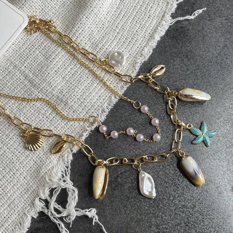 گردنبند مولتی چارم ستاره 🪸