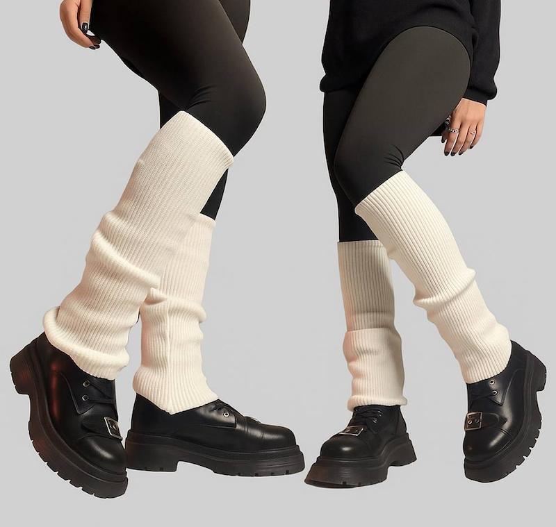 لگ وارمر سفید🤍