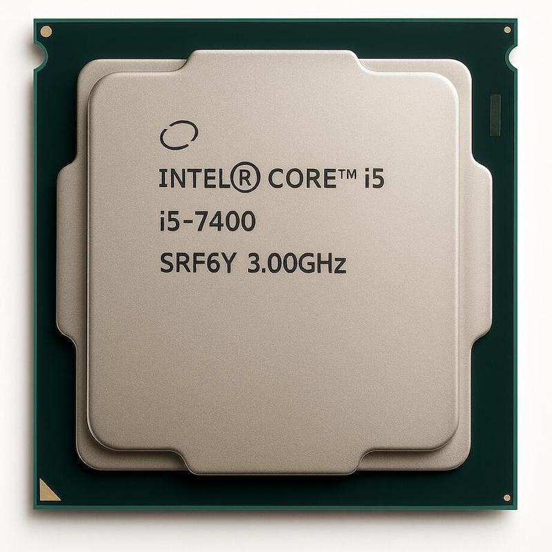 پردازنده ی اینتل استوک Cpu core i5-7400