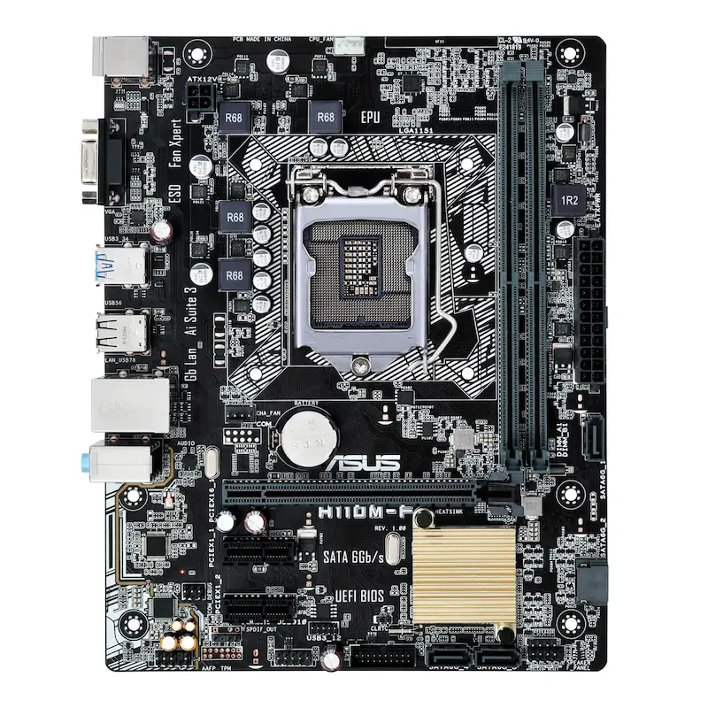 مادربرد Motherboard h110 MA  asus