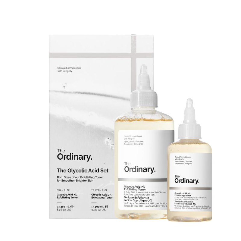 ست دو عددی تونر گلیکولیک اسید اوردینری (100 و 240 میل)