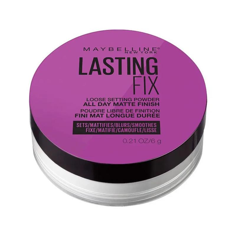 پودر فیکس بی رنگ میبلین مدل Lasting Fix