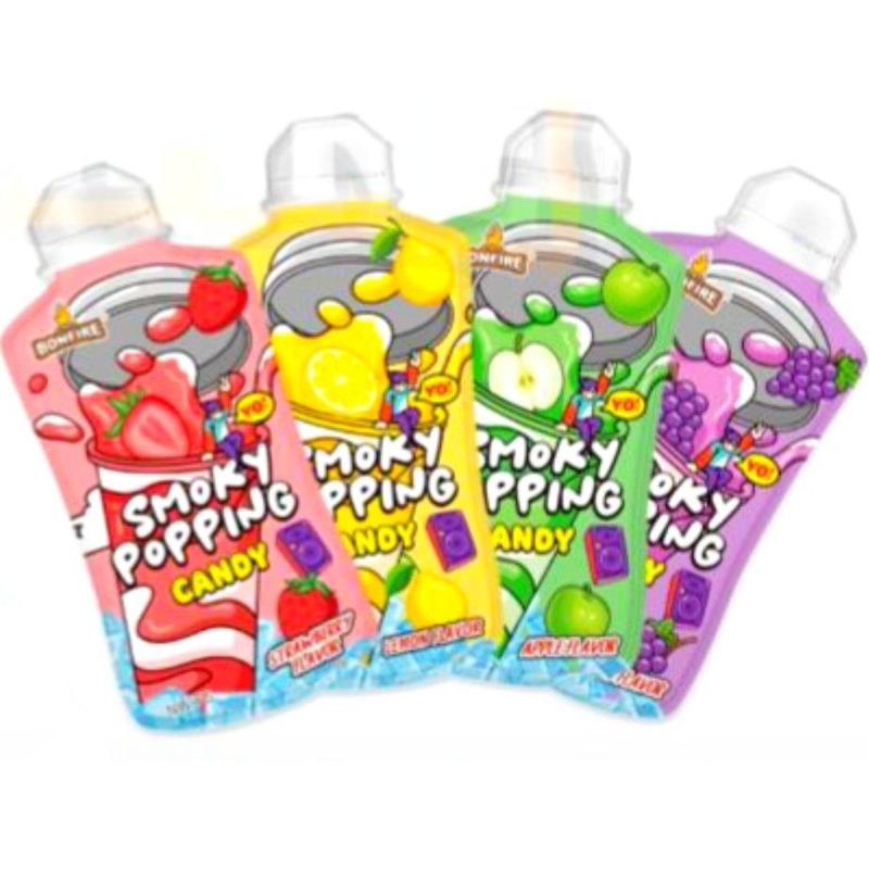 آبنبات دودزا جرقه ای - Smoky Popping Candy