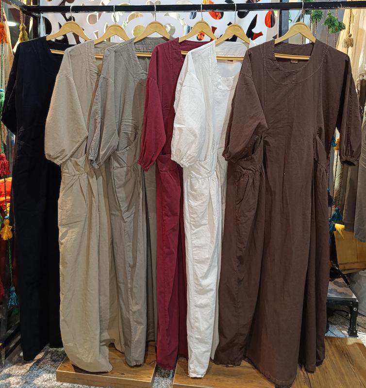 کفتان الیاف طبیعی دل آرا