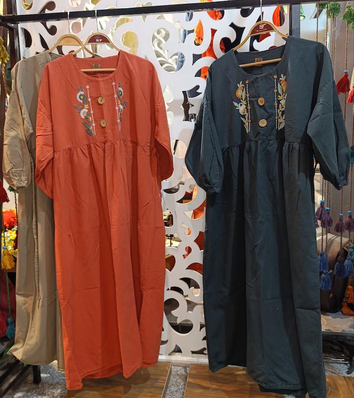 کفتان الیاف طبیعی رزا
