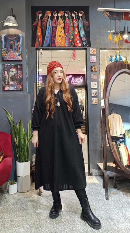 پیراهن بافت
