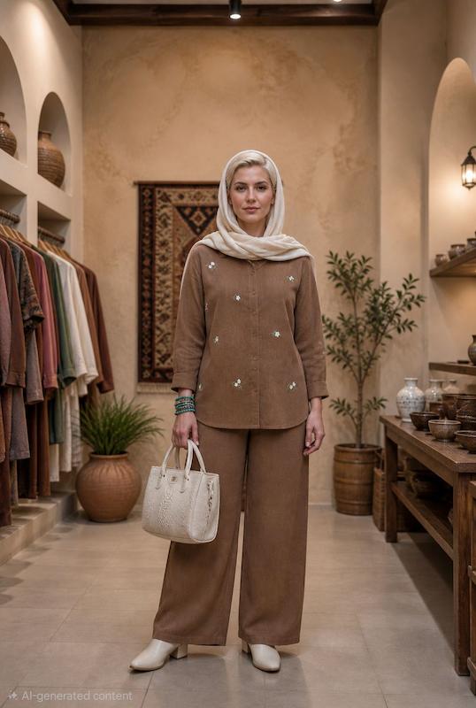 شومیز مخمل کبریتی