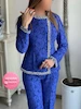 ست کت و شلوار دانتل طرح بقه کج کد محصول 1026