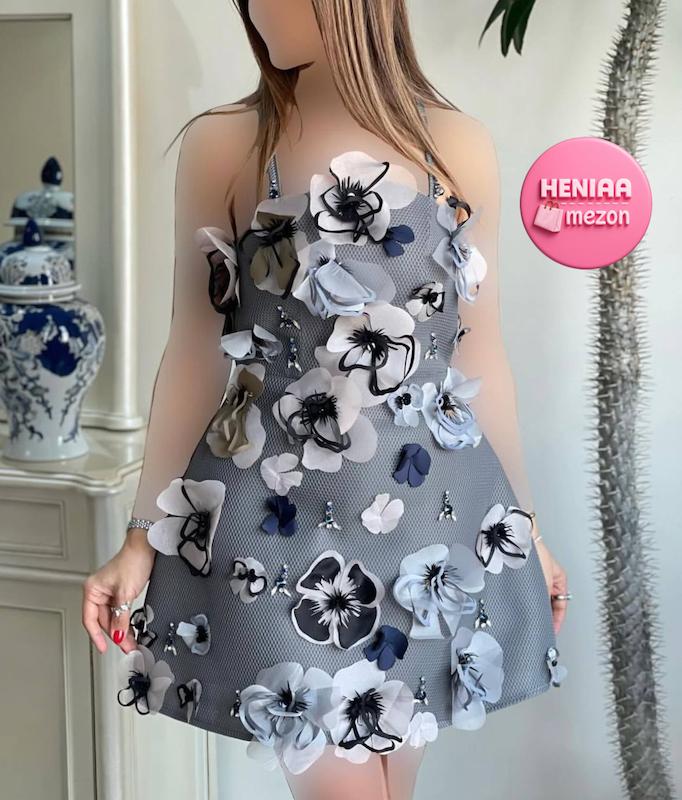پیراهن لانه زنبوری کد محصول 1036